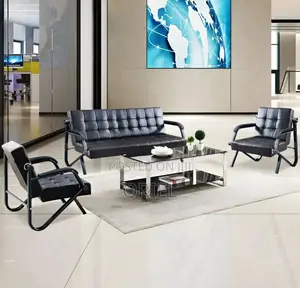 Office Waiting Sofa-Set : Corporate 5-Seater Reception Sofa-Set