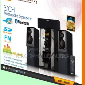 Sayona Sht‐1130bt 3.1ch Bluetooth Subwoofer System – 15000w