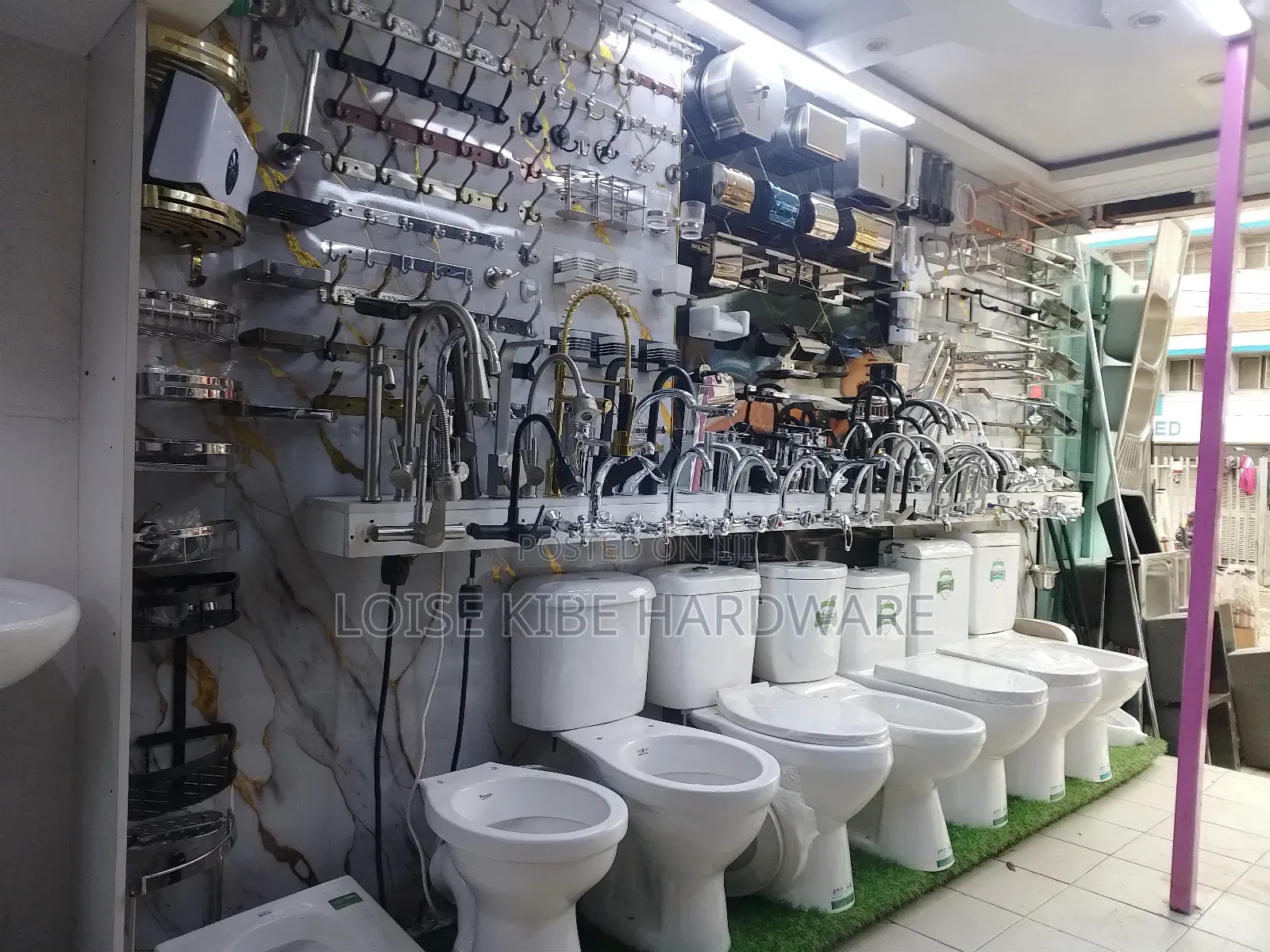 Toilet and Taps Available