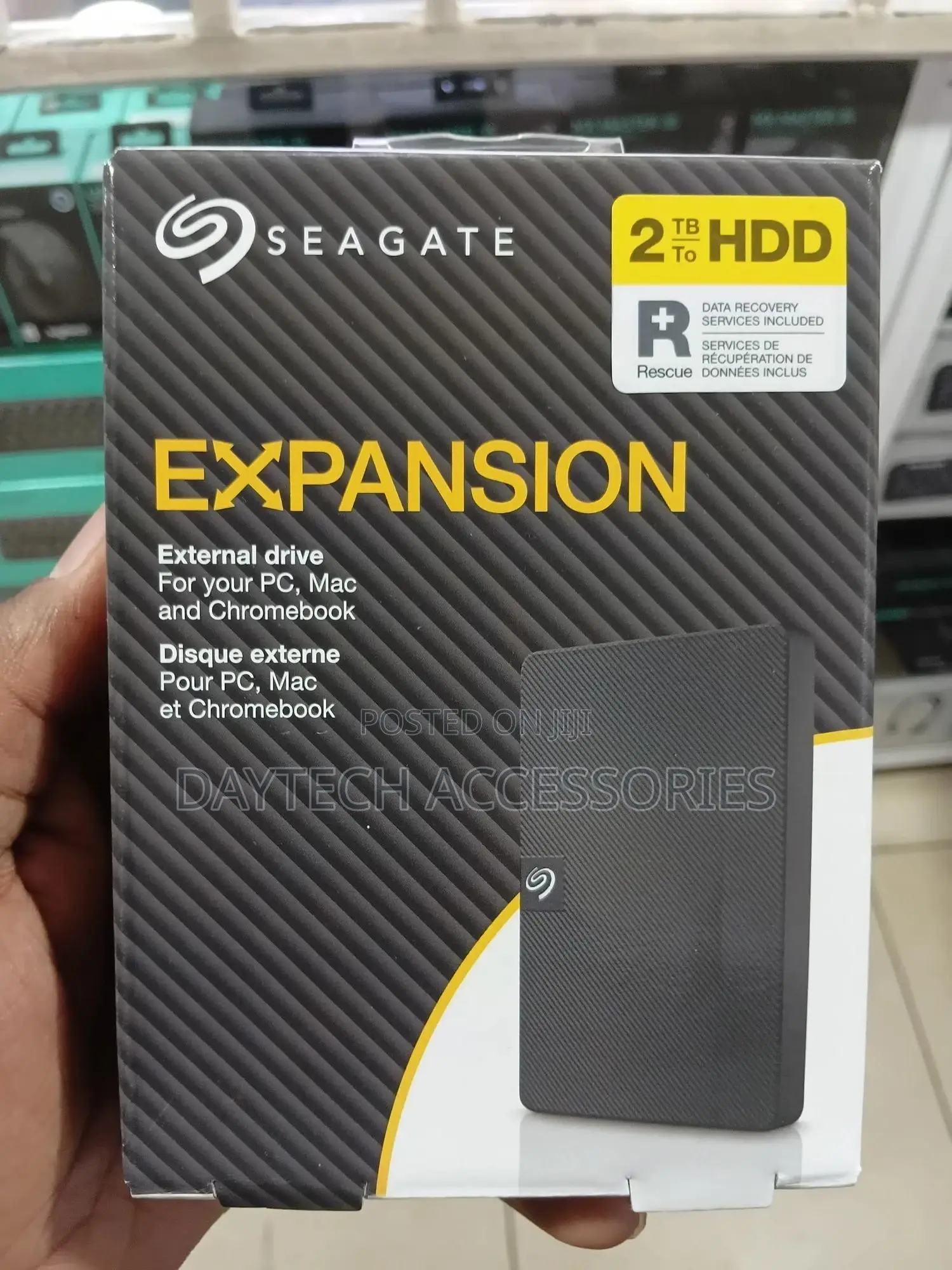 Seagate - Expansion 2tb External Usb 3.0 Portable Hard Drive