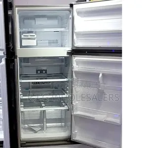Sharp 396l Double Door Refrigerator – No Frost Silver