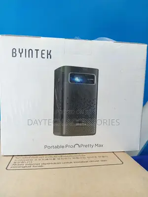 The Byintek P20 Mini Smart DLP Projector.