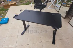 Black 1.2m Adjustable Electric Table