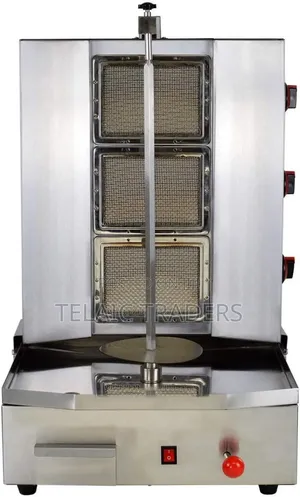 Commercial Shawarma 3 Gas Burner Machine