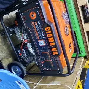 Cigma Uk Gasoline Generator Keystart 8.5kva
