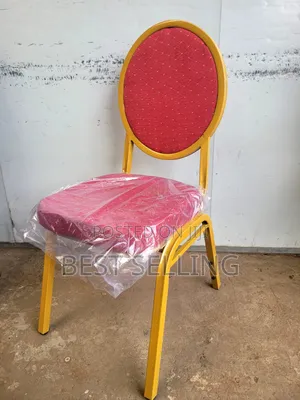 New Arrivals Red Banquet Chairs