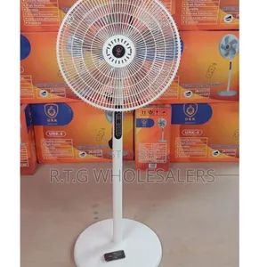 16" Urk Pedestal Fan – Remote Controlled, Quiet Adjustable