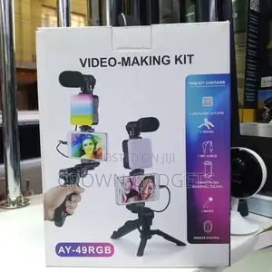 Ay49 RGB Vlogging Kit for Tiktok Youtube Creators