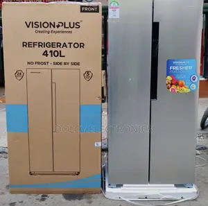 Vision Plus 410l Side-by-side No-frost Refrigerator