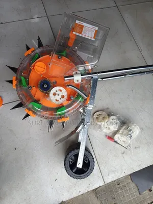 Seed Planter With Seed And Fertilizer Applicator,