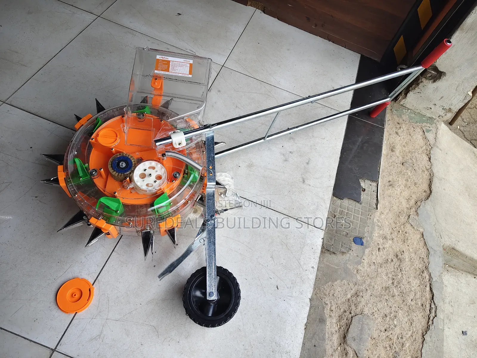 Seed Planter With Seed And Fertilizer Applicator,