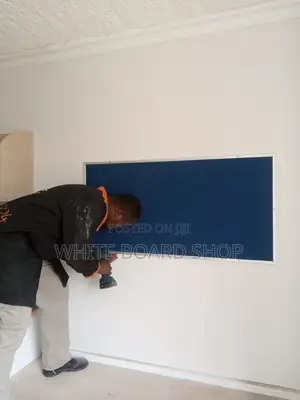 Blue Pin Board 6ft X 4ft for Admin Office