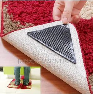 Non-Slip Rug Grippers 4pcs - Anti-Skid Carpet Corner Pads Nairobi