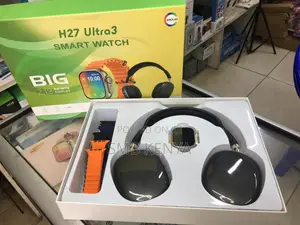 Ultra 3 Smart Watch With Bluetooth Headphones