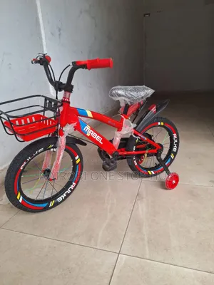 Kids Size 16 Bicycle With Support Wheels