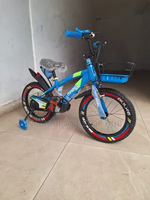 Kids Size 16 Bicycle With Support Wheels