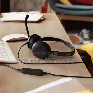 Jabra Evolve 10, Stereo,Usb-A, Leatherettes, Black Noise Cancelling