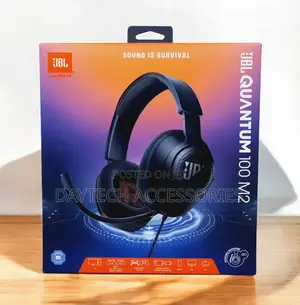 JBL Quantum 100 M2 Over Ear 3.5 Mm Jack Wired Gaming Headset With Mic