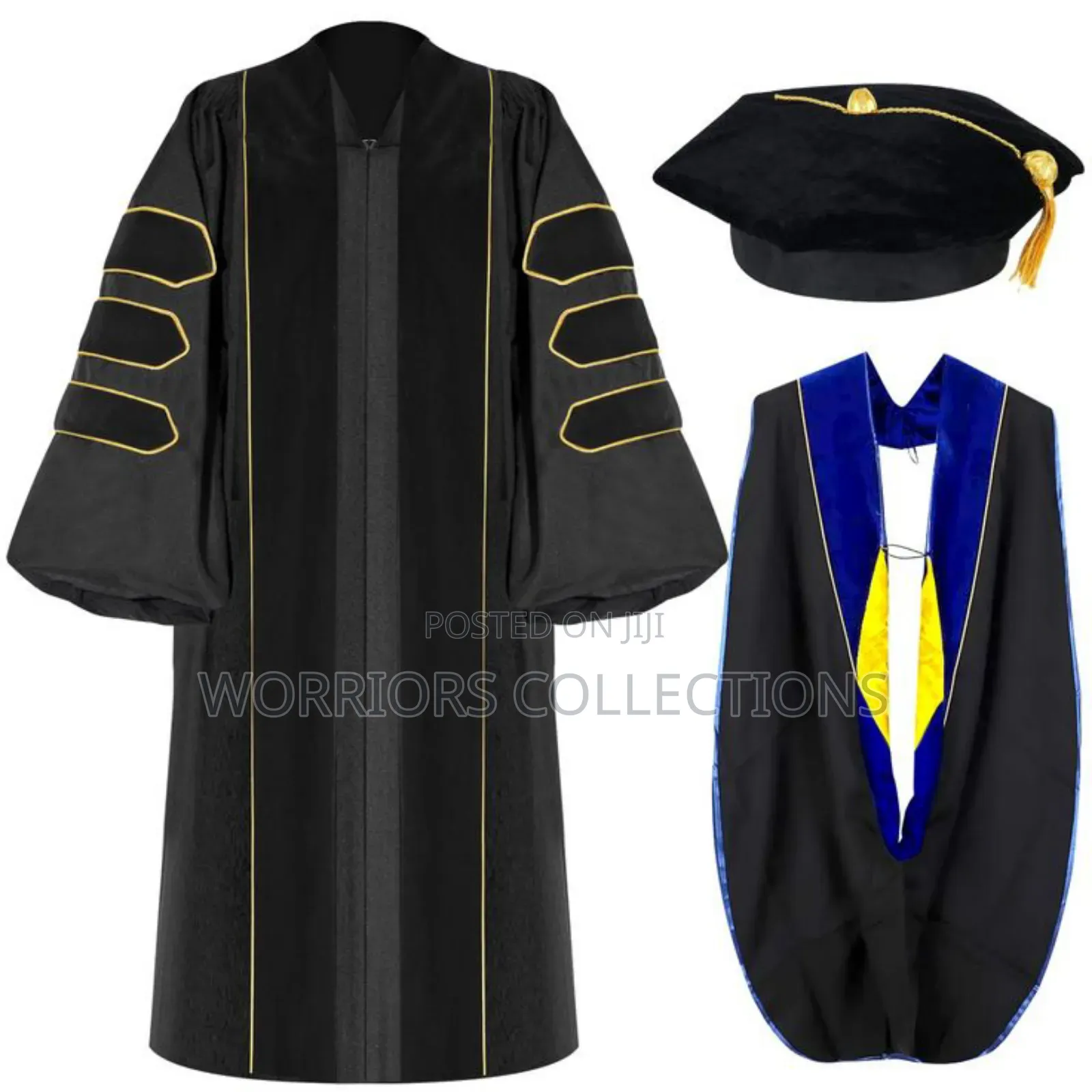 PHD Graduation Gowns for Sell and Hire
