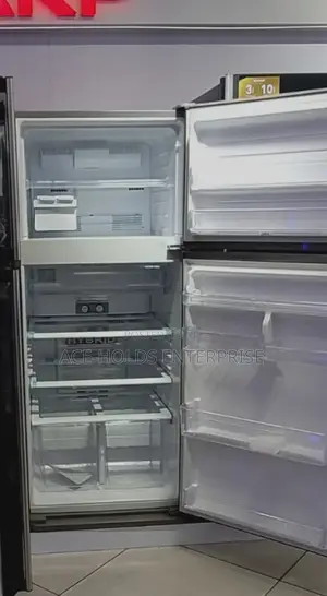 450 Litres Sharp Double-Door Top Freezer Fridge - Hybrid