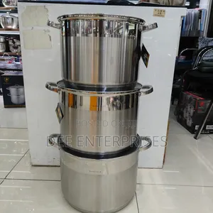 6 PCS Stainless Steel Cooking Pots