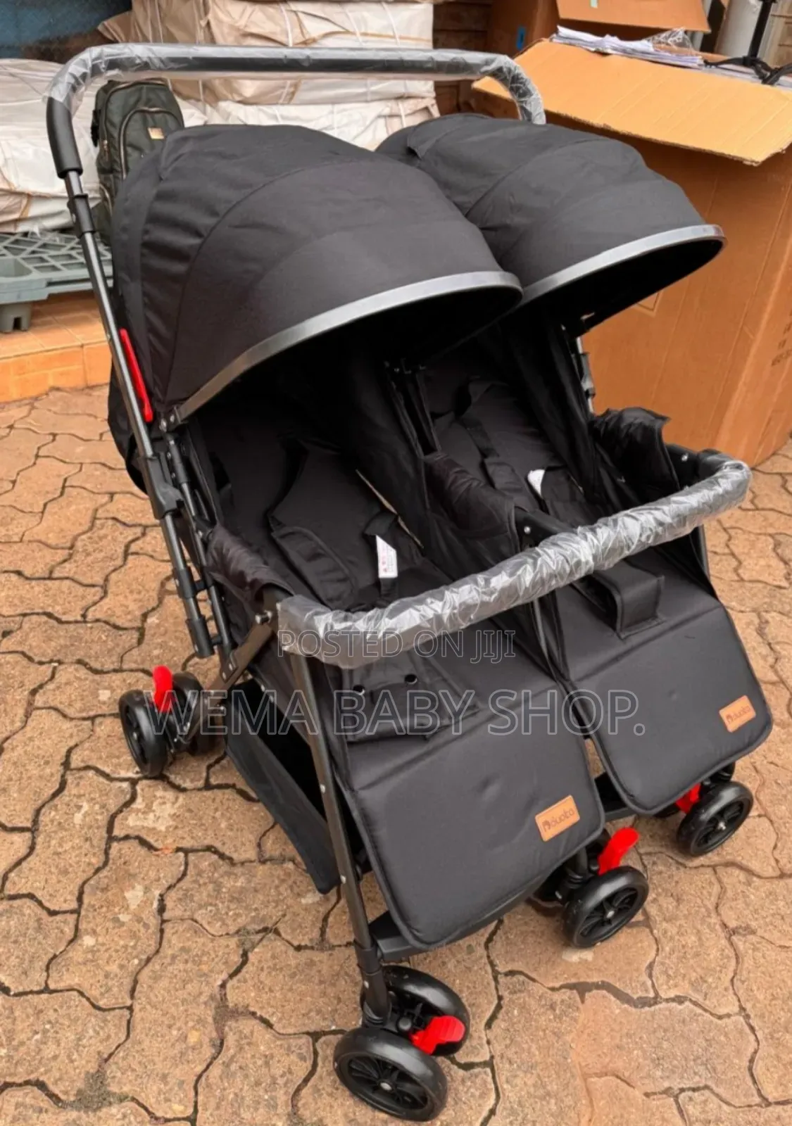 Twin Stroller Set