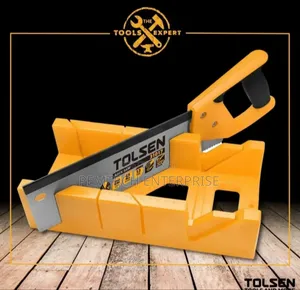 Tolsen Mitre Box With Back Saw Set (Model 31017).