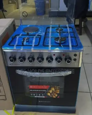 60*60 Skywood 3+1 Standing Gas Cooker, Electric Heater Oven, Timer