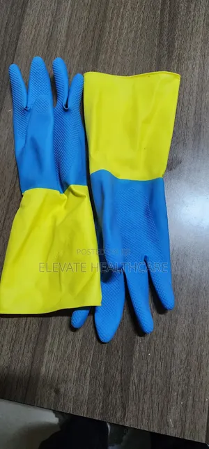 Duo Color General Purpose Safety Gloves