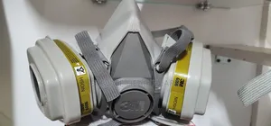 Original 3m 6200/6300 Half Face Gas Mask  Respirator  With Catridges