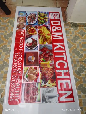 * Butchery/Hotel Banners Printing Services Available