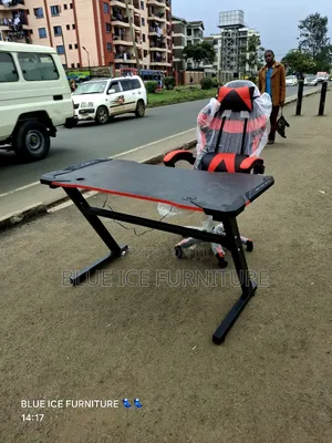 Imported Gaming Chair With Led Gaming Table