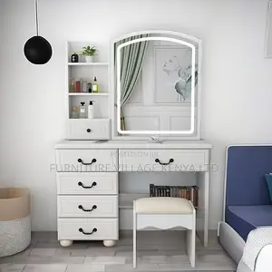 Dressing Table; Bedroom Dressing Table With Led Lights