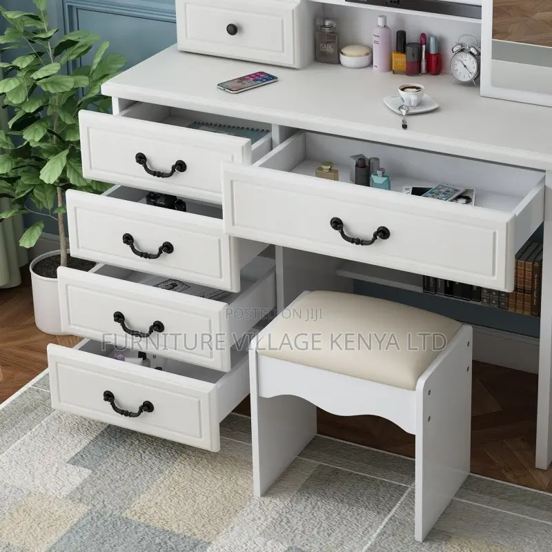 Dressing Table; Bedroom Dressing Table With Led Lights
