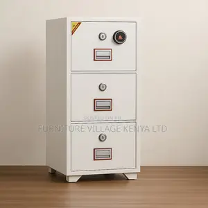 Office Cabinet; 3-drawer Fireproof Filing Cabinet