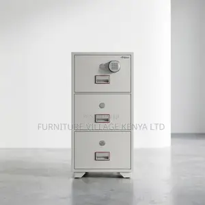 Office Cabinet; 3-drawer Fireproof Filing Cabinet