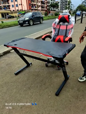 1.2m Gaming Table Gaming Chair Set