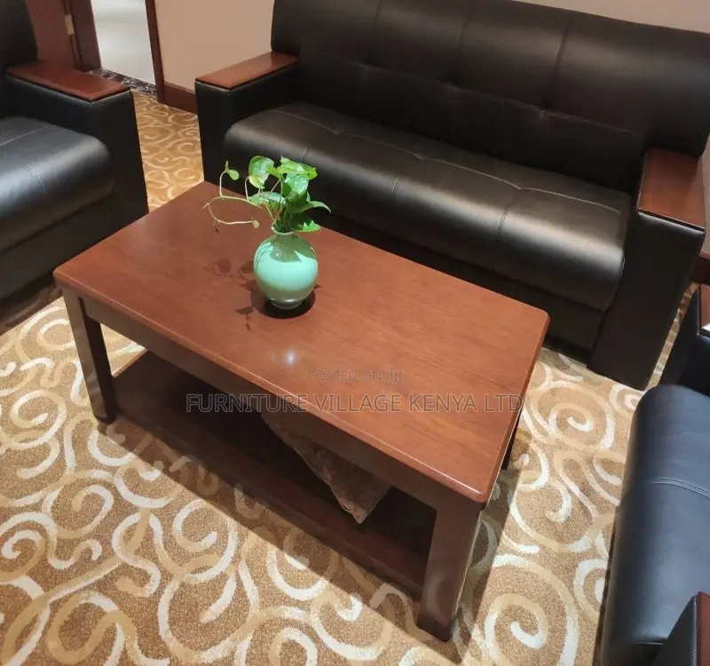 Coffee Table; Modern Square Executive Office Coffee Table