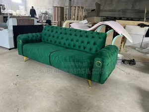 Emerald Tufted 4 Seater Sofa