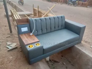 Smart 2 Seater Grey Console Sofa