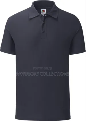All Black Shade Colours Polo T-Shirts Available