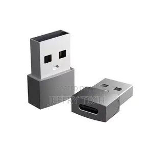 Usb-a Male 2.0 to Usb-C Female Adapter, High-Quality Zinc Body With He