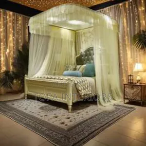 Two Stand Track Mosquito Net for All Bed Sizes