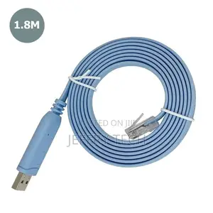 Usb Console Cable, Usb 2.0 to Rj45, 1.8 Meters for Debugging, Blue
