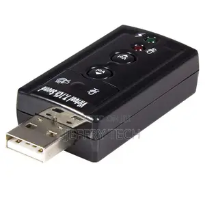 External Mini Usb 2.0 Sound Card With Volume Control for Microphone