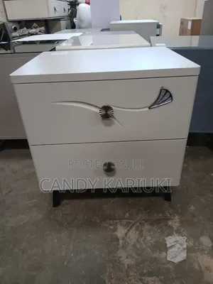 Beautiful White Bedside Drawer