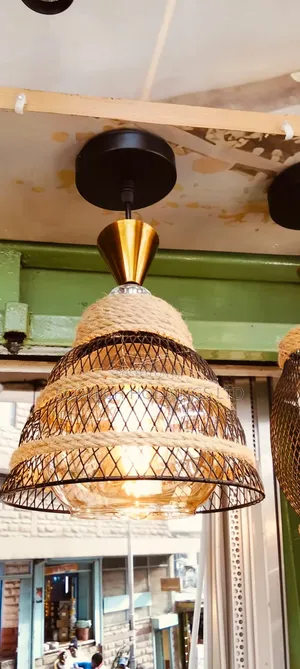 1mtr Wire Mesh Roped Pendant Wp1