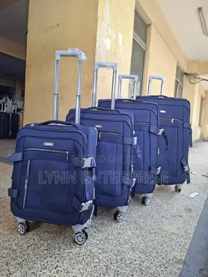 Managerial 4 in 1 Fabric Laxurious Suitcase Briefcase Travel Bag