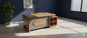 Office Reception MDF Counter Desk