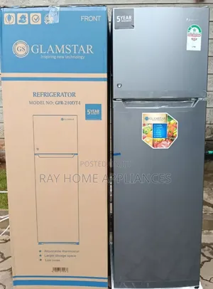 Glamstar GFR-210-Dt-I Double Door 168 Litres
